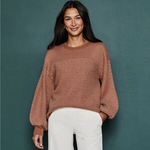 Summersalt Luxe Cashmere Blend Sweater (size M)